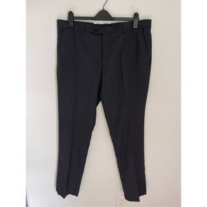 THE SAVILE ROW COMPANY Hoxton Gingham Dress Pants Size 44 NEW